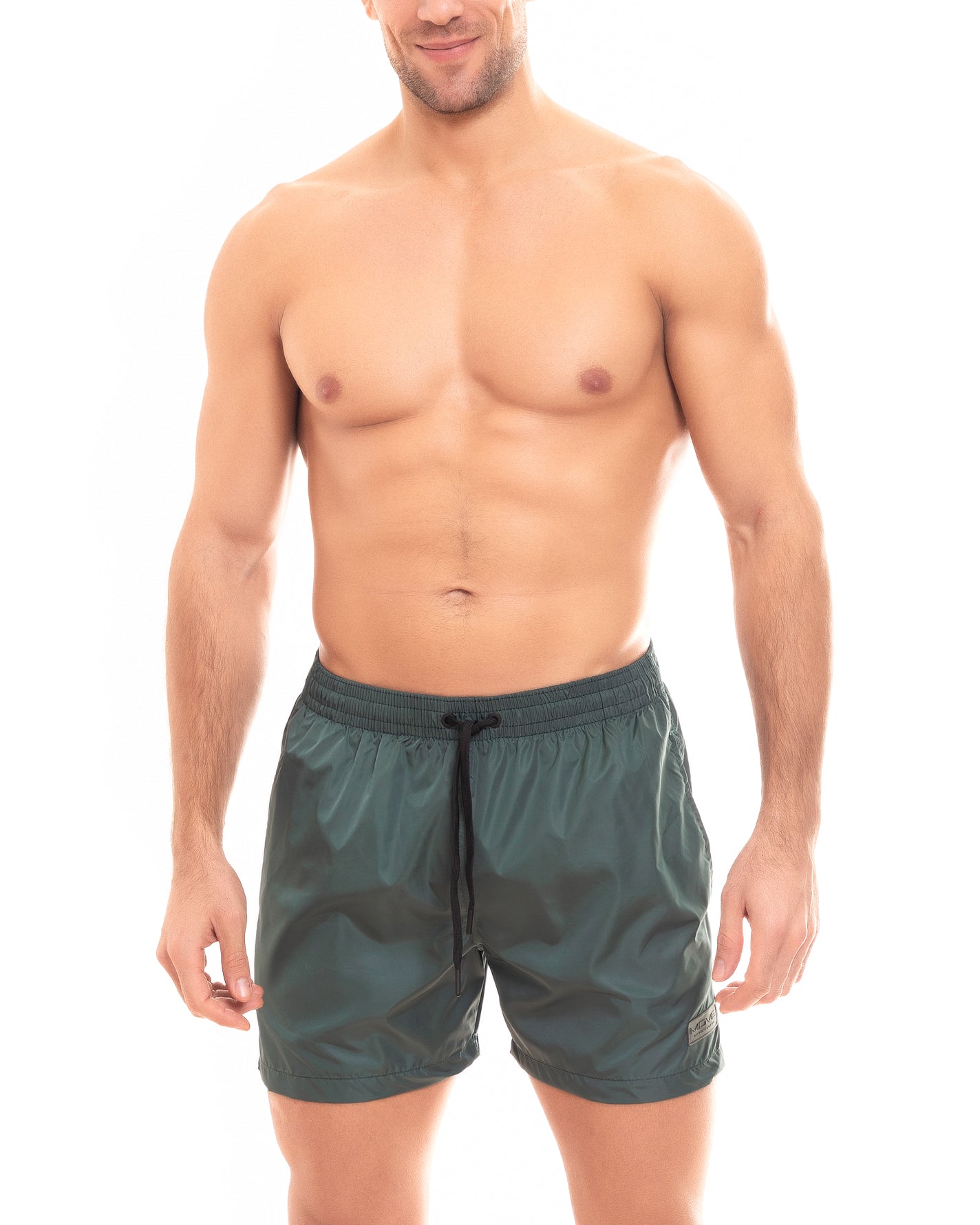 Boxer Saint Vincent Tinta Unita  verde bosco