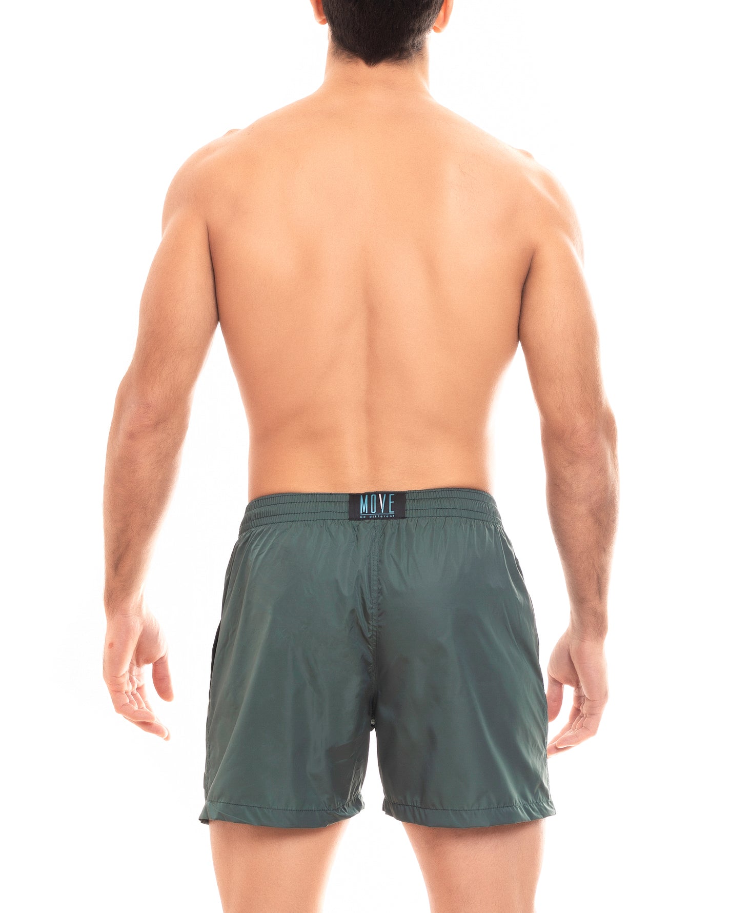 Boxer Saint Vincent Tinta Unita  verde bosco