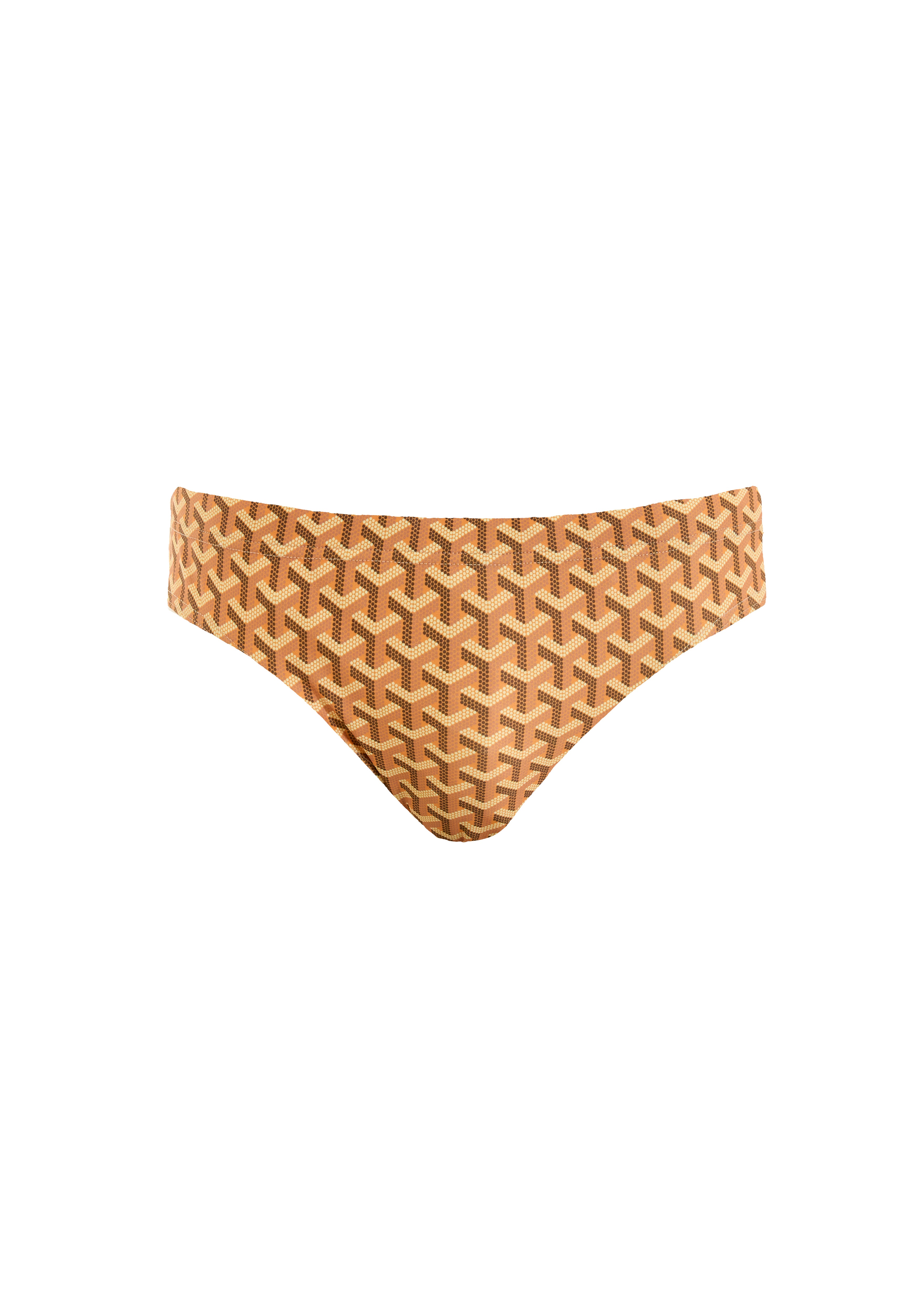 Slip Jamaica Stampa losanga ocra