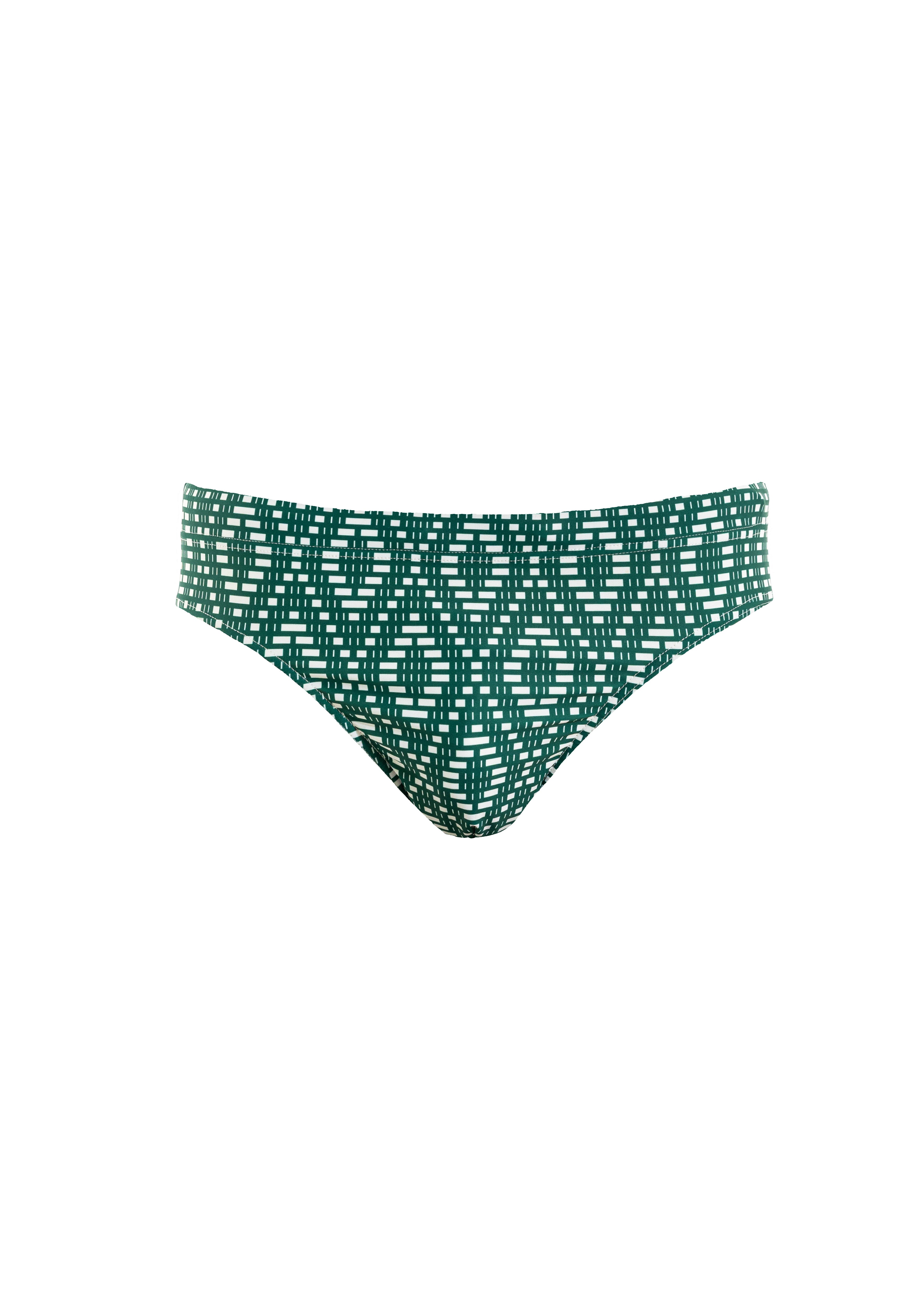 Slip Jamaica Stampa lisca rombi verde