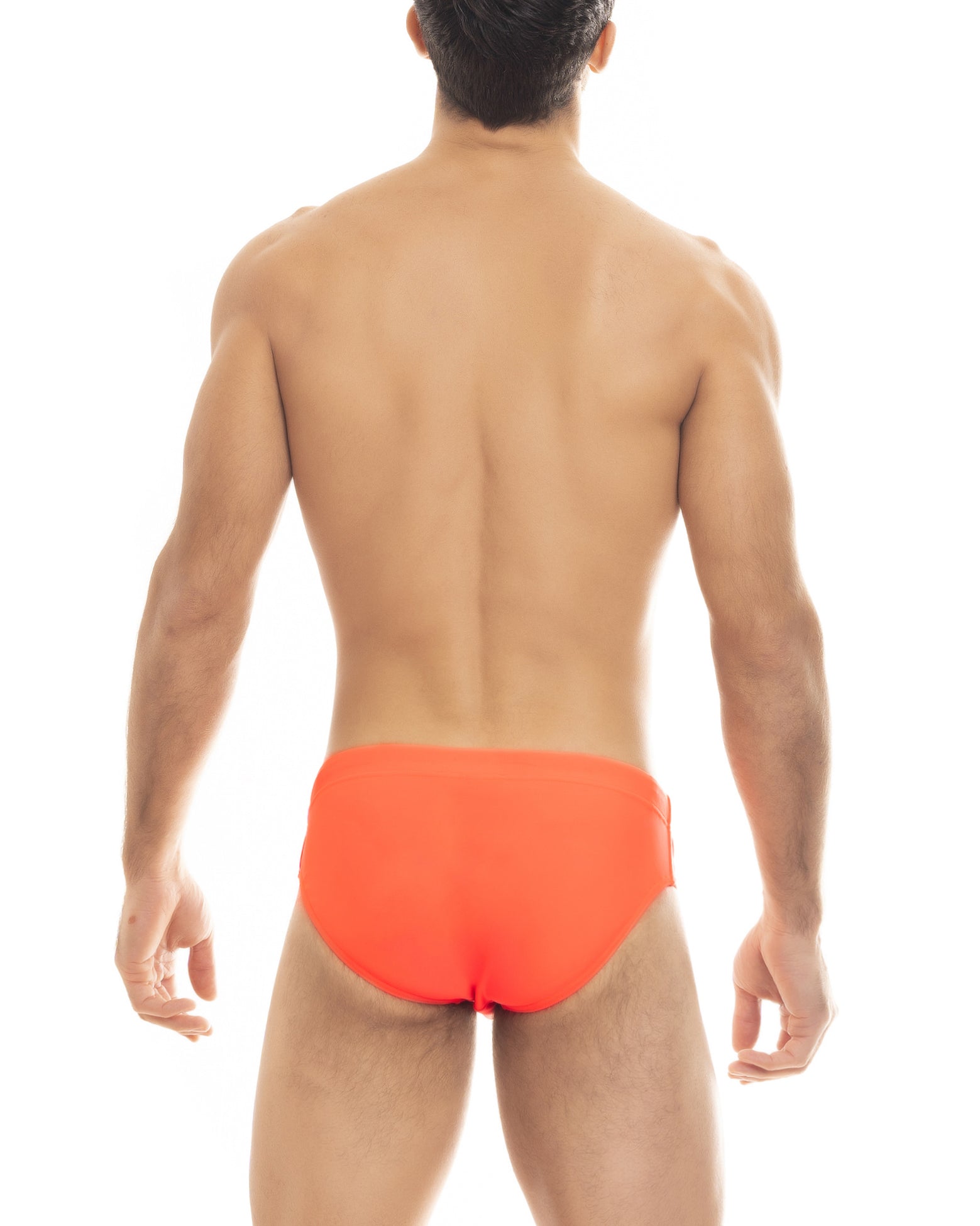Slip Cuba tinta unita arancio fluo