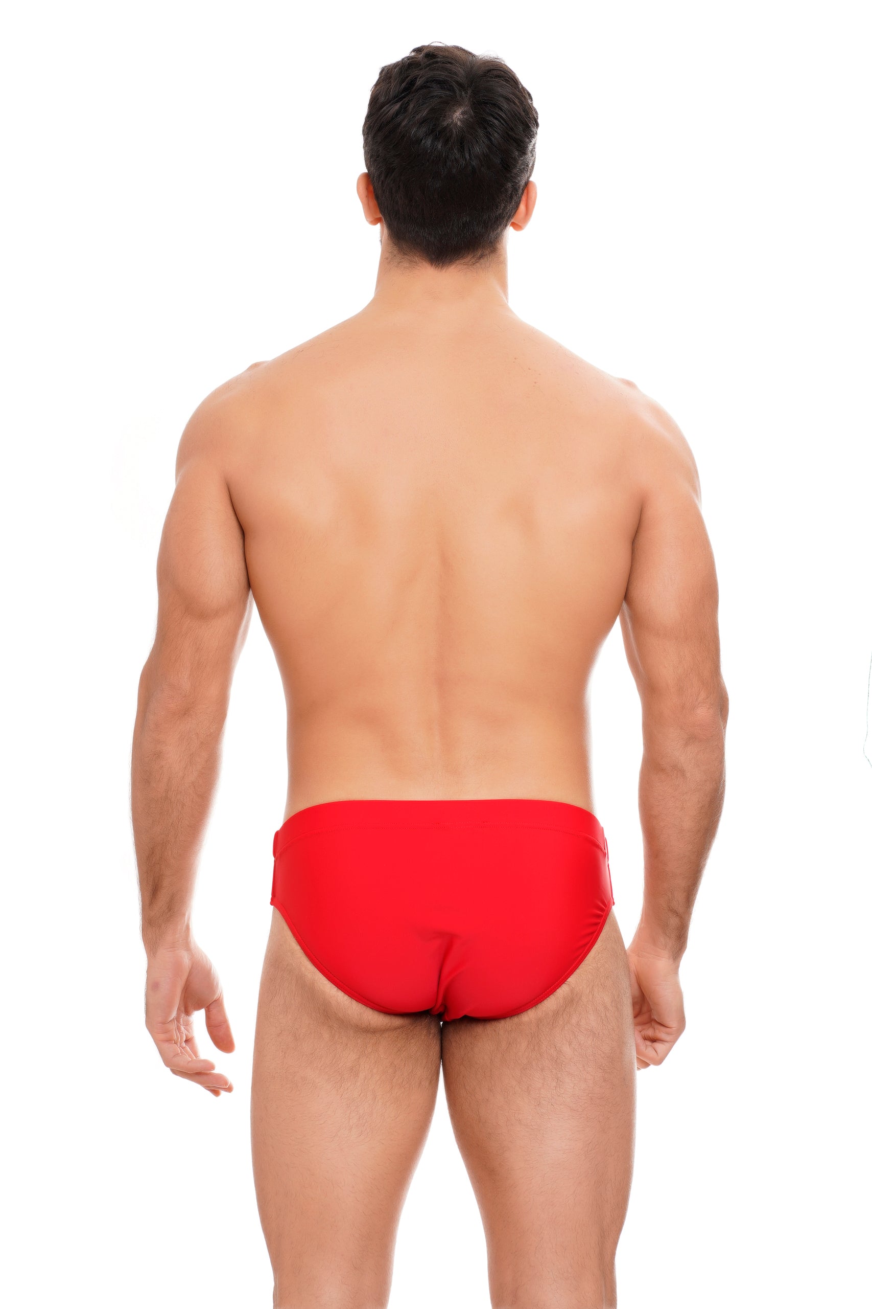 Slip Cuba tinta unita rosso