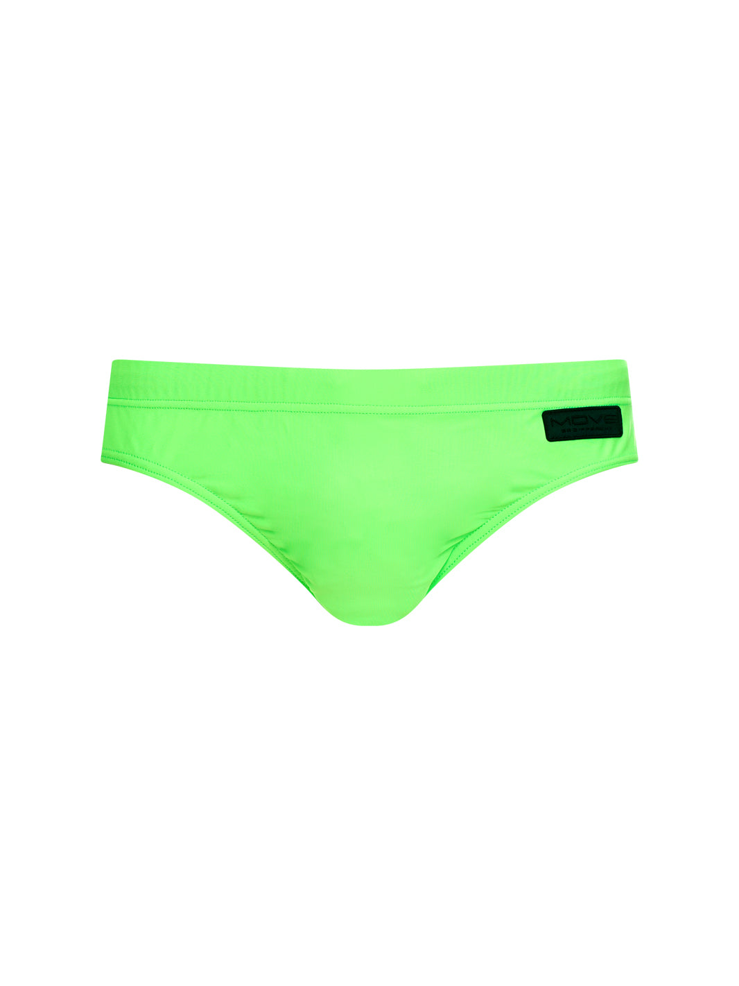 Slip Cuba tinta unita verde fluo