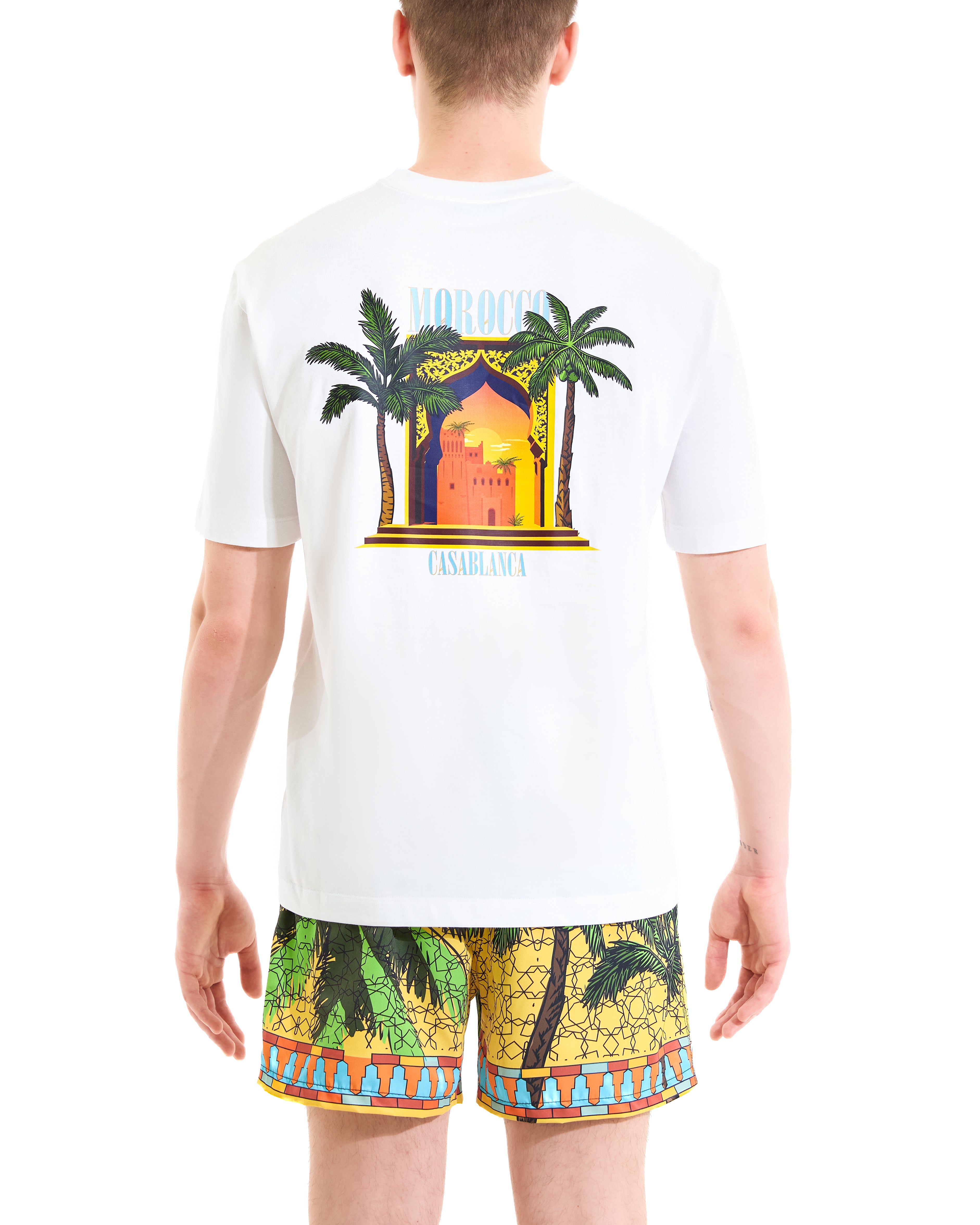 Casablanca print T-shirt