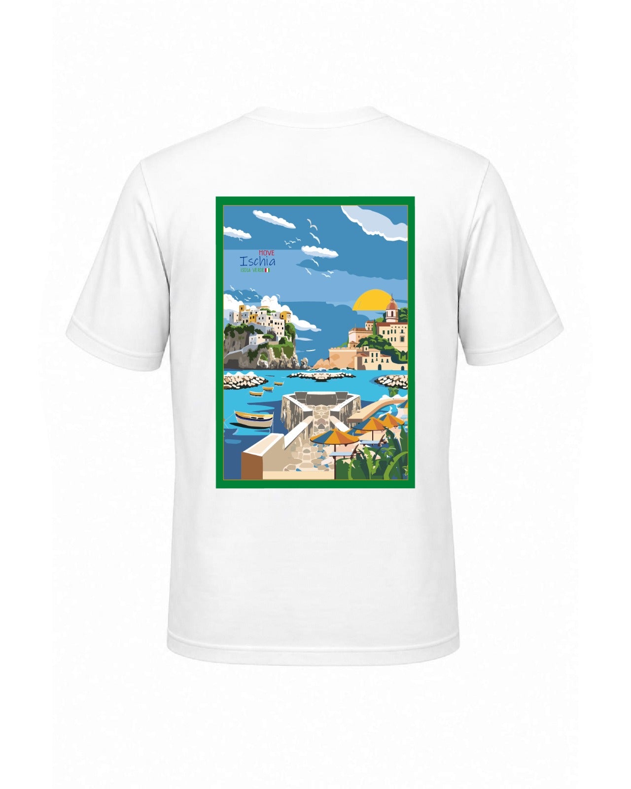 T-shirt Stampa Ischia