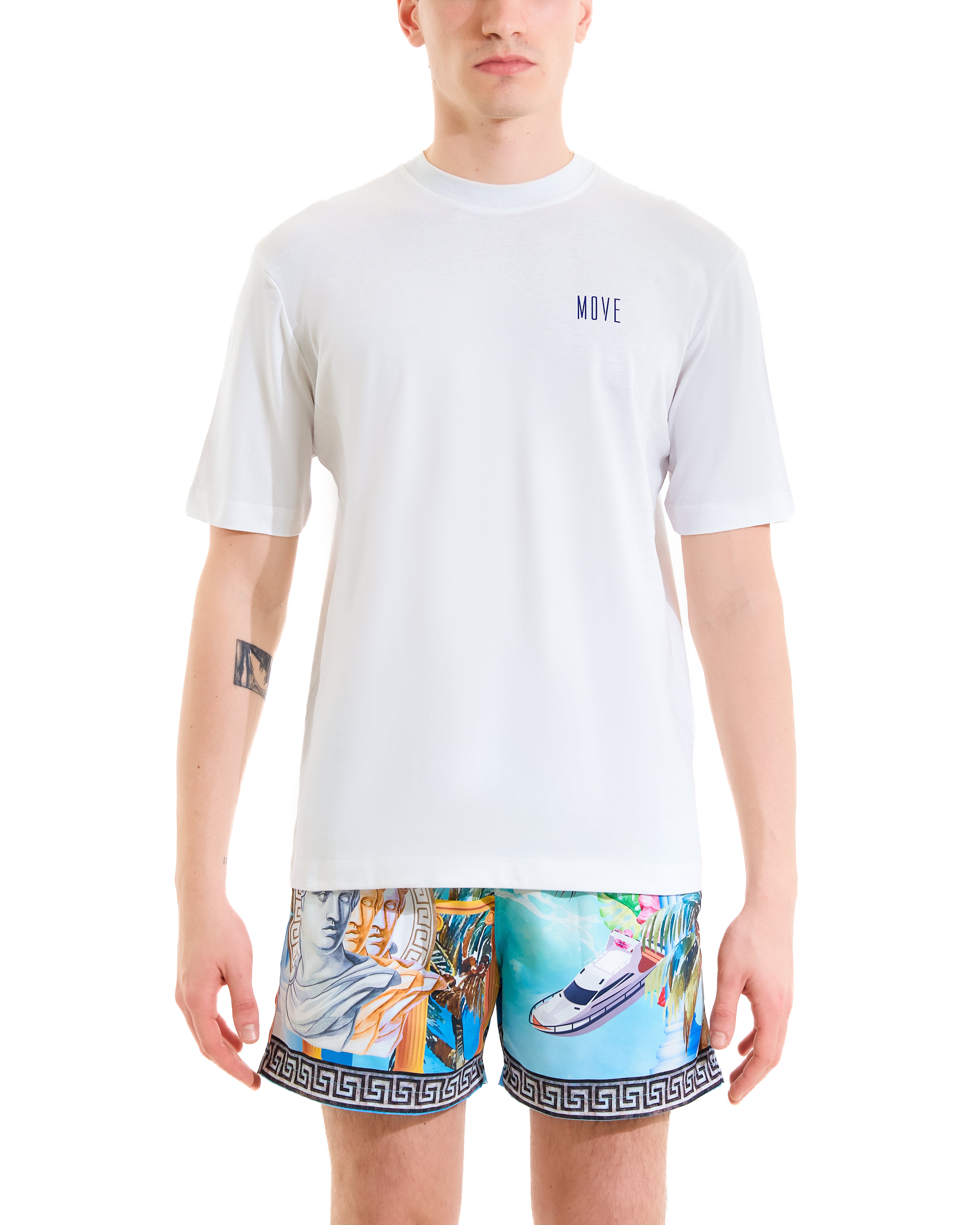 T-shirt stampa Mediterraneo