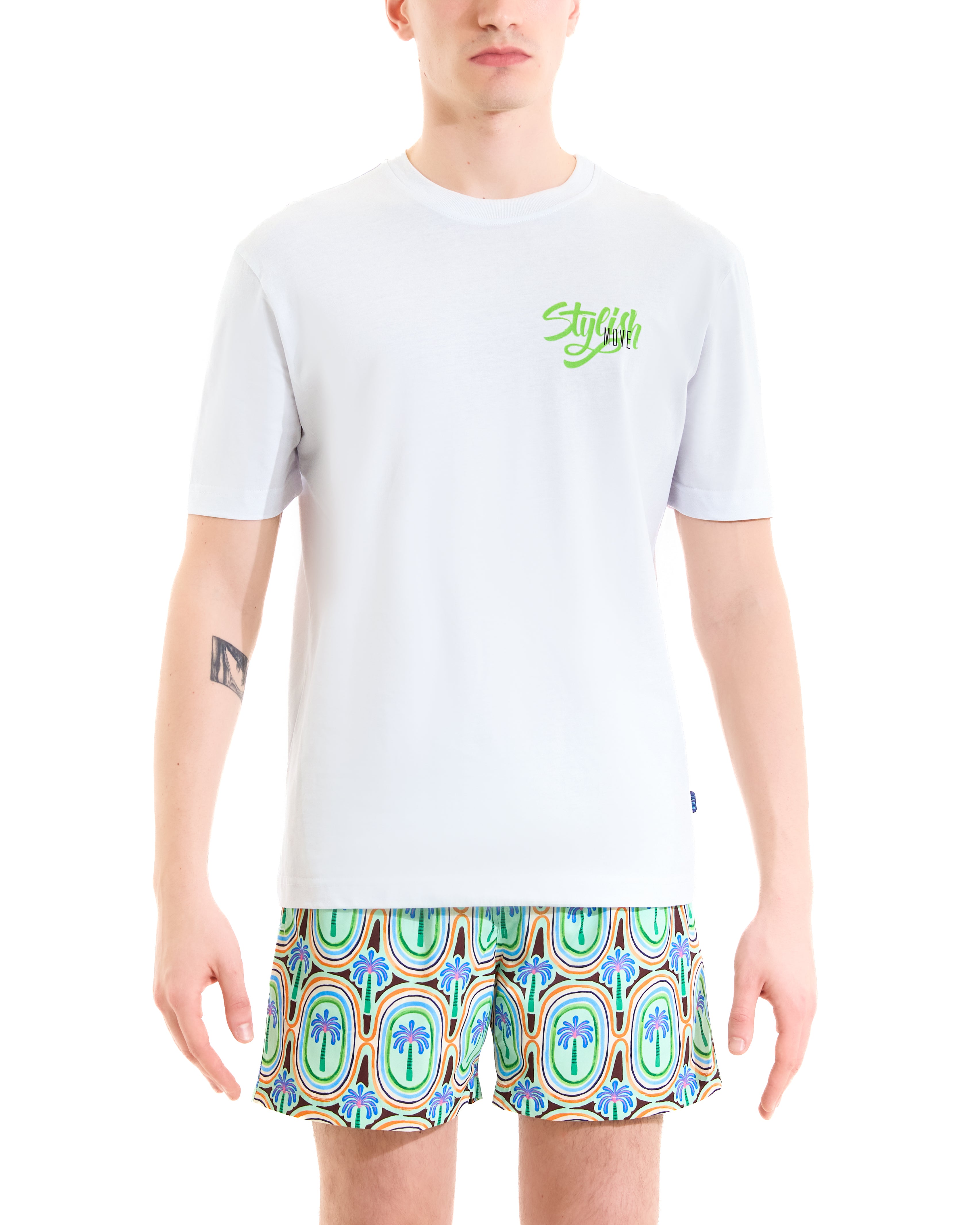 Palm print T-shirt