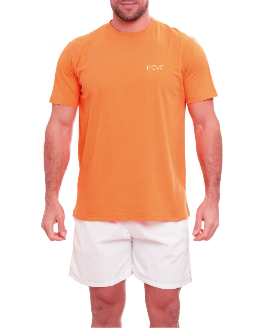 MUSTARD SOLID COLOR T-SHIRT 